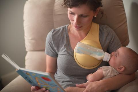 Bottle Holder the Hands Free Way To Feed Your Baby