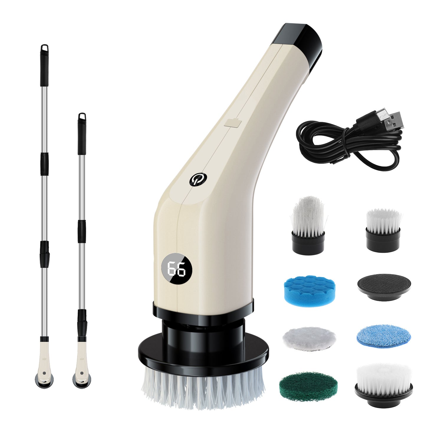 Cleaning Brush 7-in-1 - Household Multi-functional and Rechargeable