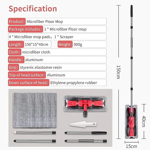 Microfiber Hardwood Floor Mop