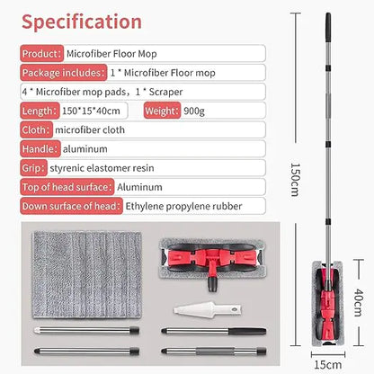 Microfiber Hardwood Floor Mop